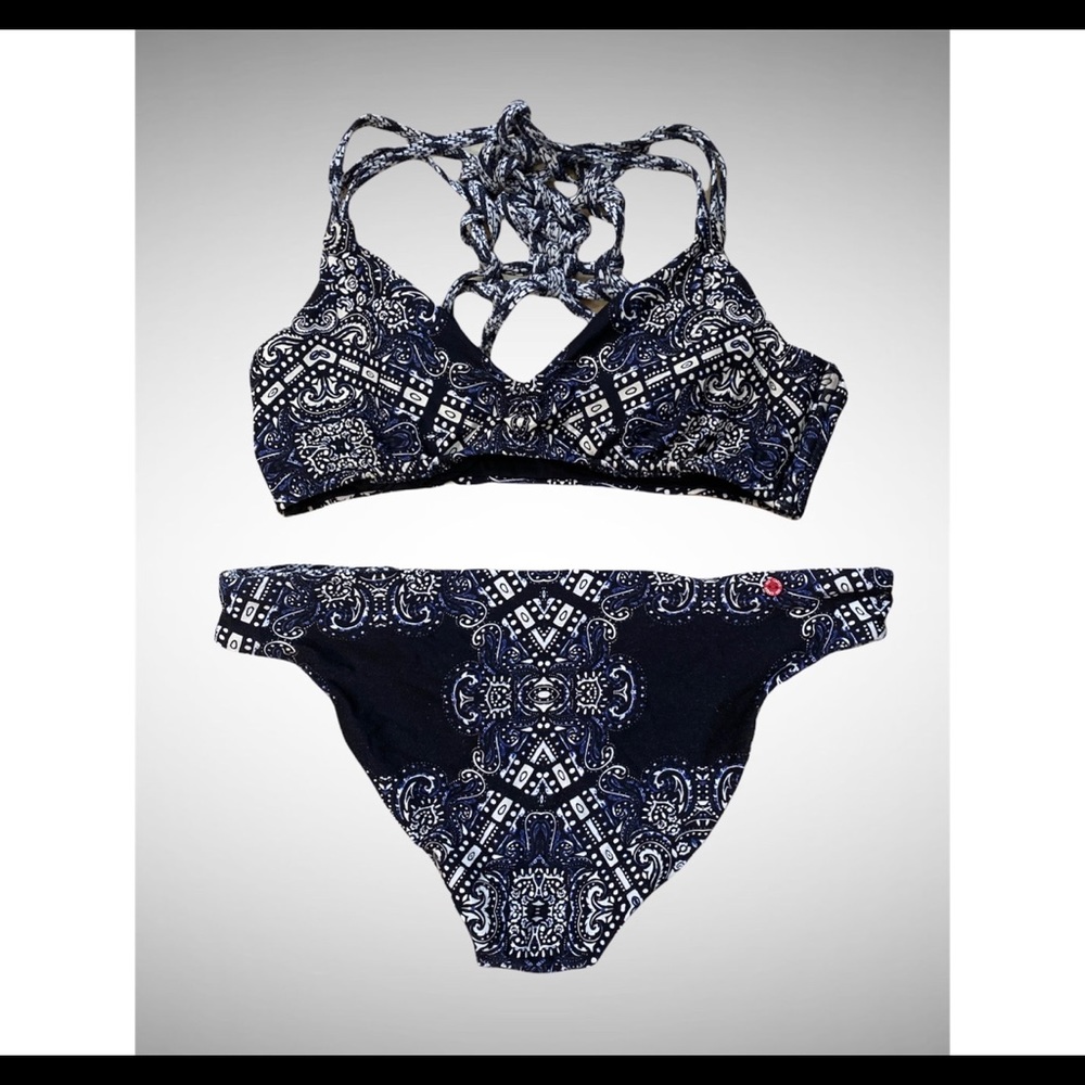 Red Carter bikini